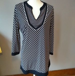 Dana Buchman tunic shirt, M